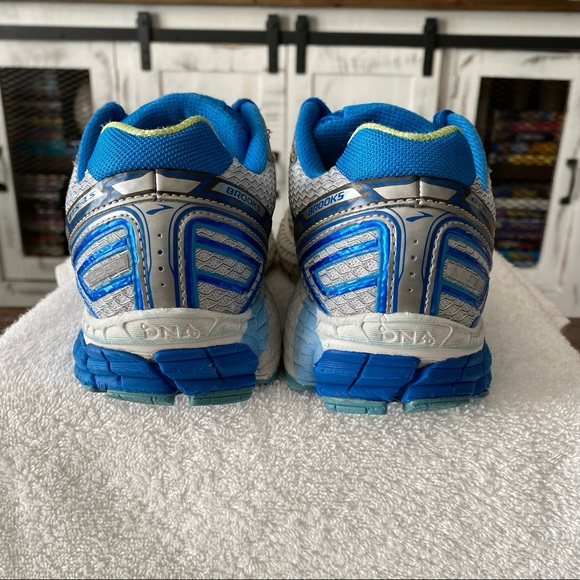 Silver BROOKS Adrenaline GTS Women’s Size 7 - Picture 12 of 16